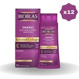 Bioblas Keratin & Kolajen Onarıcı Dolgunlaştırıcı Şampuan 360 ml - (12 Adet)