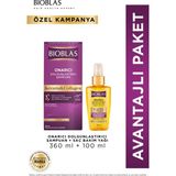 Bioblas Keratin Kolajen Saç Bakım Yağı 100 Ml + Saç Bakım Şampuanı 360 Ml