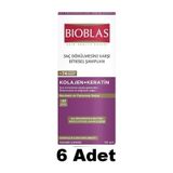 Bioblas Kolajen + Keratin Saç Dökülmesine Karşı Şampuan 6 x 360 ML
