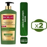 Bioblas Phytokeratin Onarıcı 1000 ml Dökülme Karşıtı Keratinli Şampuan x 2 Adet
