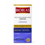 Bioblas Saç Dökülmesine Karşı Şampuan, Complex B19, Procyanidin+Biotin, Pantenol, Kuru ve Normal Saçlar, 360 ml