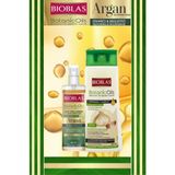 Bioblas Sarımsak Sampuan 360 ml Argan Sıvı Saç Bakım Kremi 200 ml