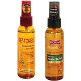 Bioblas Serum Argan Bakım Yağı 100 ml + Restorex Saç Bakım Yağı Sarmaşık Özlü 100 ml Set