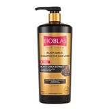 Bioblas Siyah Sarımsak Şampuan – Saç Dökülmesine Karşı, Güçlendirici & Onarıcı Etki, Organik Zeytinyağlı, 1000 ml