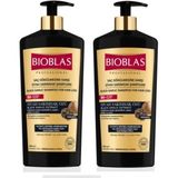 Bioblas Siyah Sarımsaklı 2x1000 ml Şampuan