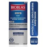 Bioblas Thermal Expert Mentol ve B19 Saç Dökülmesine Karşı Kepek Şampuanı 360 ml