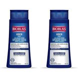 Bioblas Thermal Expert Şampuan – Kepek ve Saç Dökülmesine Karşı, Termal Su & Mentol İçerikli, Bitkisel Kompleks B19, 360 ml (2 paketi)
