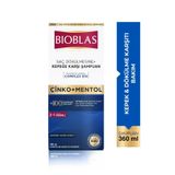 Bioblas Zınc Menthol Saç Dökülmesi Ve Kepeğe Karşı Etkili Şampuan