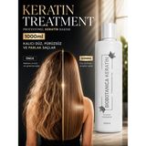 Biobotanica Keratin Brezilya Fönü Düzleştirici ve Besleyici Saç Bakım Kremi 1000 ml – Hindistan Cevizi Özlü, Tüm Saç Tipleri İçin