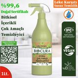BIOCURA Doğal Sertifikalı Bitkisel İçerikli Çok Amaçlı Temizleyici 1000ml - 1 Adet