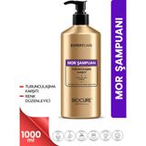 Biocure Turunculaşma Karşıtı Mor Şampuan / Sarı-gri-rengi Açılan Kumral Saçlar Için 1 Litre