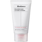 Biodance Collagen Mask To Foam Cleanser Kolajen Maskesi ve Köpük Yüz Temizleyici 150 ml - Beyaz - Standart