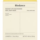 Biodance Radiant Vita Niacinamide Real Deep Aydınlatıcı Yüz Maskesi