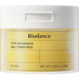 Biodance Vita Niacinamide Gel Toner Pads Nemlendirici 60'lı Tonik Pedi - Sarı - Standart