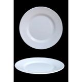 BİODATA %100 Kırılmaz 6'lı Melamin Tatlı & Yemek Servis Tabağı Seti - 25 cm Beyaz