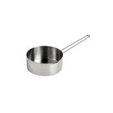 BİODATA 1500ml Sütlük Sos Tavası 16cm 430 Paslanmaz Çelik Yumurta Haşlama Yanmaz Taban
