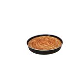 BİODATA 27 cm Emaye Fırın Tepsisi Yuvarlak Çinko Tepsi 27 x 6 cm Emaye Börek Baklava Tepsisi