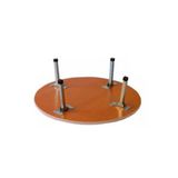 BİODATA Metal Yer Sofrası Ayağı 23 Cm (4 Adet) Yemek Yufka Açma Sofrası Için Katlanır Metal Sofra Ayağı
