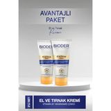 Bioder El ve Tırnak Kremi Cilt Bariyeri ve Tırnak Güçlendirici - Vitamin B7 Niasinamid Çinko 2'li 50 ml