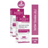 Bioder İntim Yıkama Jeli 200 ml 2 Adet
