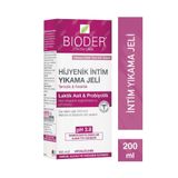 Bioder İntim Yıkama Jeli 200 Ml - Laktik Asit, Probiyotik, Çay Ağacı Yağı, Allantoin, Bisabolol