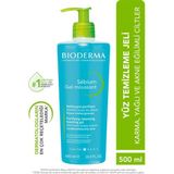 Bioderm Sebium Arındırıcı Temizleme Jeli 500 ml Yağlı ve Akneli Ciltler İçin Nemlendirici Etki - 1