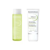 Bioderma 200 ml Sebium Lotion+Bioderma 30 ml Sebium Pore Refiner Gözenek Azaltıcı Bakım Kremi