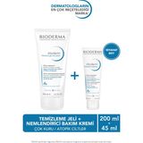 Bioderma Atoderm Çok Kuru Atopi Eğilimli Cilt Onarıcı Temizleme Jeli ve Seyahat Boy Nemlendirici&onarıcı Krem
