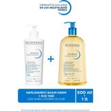 Bioderma Atoderm Çok Kuru, Atopik Ciltler Nemlendirici ve Temizleyici Cilt Bakım Seti Bebek, Çocuk, Yetişkin