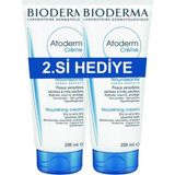 Bioderma Atoderm Cream Atopik Ciltler İçin Onarıcı Bakım Kremi 200Ml 1+1