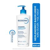 Bioderma Atoderm Cream Ultra Kuru Ciltler Bebek, Çocuk, Yetişkin Nemlendirici Yüz, Vücut Bakım Kremi 500 Ml