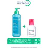 Bioderma Bioderma sebium Foaming Gel Karma Ciltler Temizleme Jeli 400 ml & Misel Temizleme Suyu 100 ml
