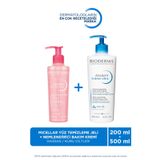 Bioderma Hassas & Kuru Ciltler Yüz, Vücut Nemlendirici ve Micellar Temizleme Jeli Içeren Cilt Bakım Seti