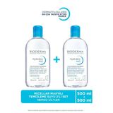 Bioderma Hydrabio H2o Makyaj Temizleme Suyu 2 X 500 Ml - İkili Paket Özel Fiyat- Skt: 05/2028