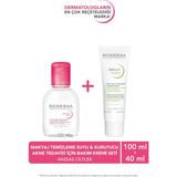 Bioderma Nemlendirici ve H2O Micellar Makyaj Temizleme Suyu 2'li Set