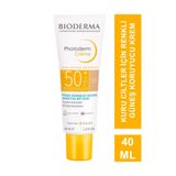 Bioderma Photoderm Creme Renkli Kuru Ciltler 40 ml Yüksek Korumalı SPF50+ Yüz Güneş Kremi