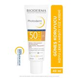 Bioderma Photoderm M Golden SPF50+ Koyu Leke ve Mavi Işığa Karşı Yüksek Korumalı Renkli 40 ml Yüz Güneş Kremi