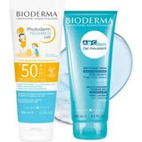 Bioderma Photoderm Pediatrics Lait SPF 50+ 200 ml Güneş Kremi + 200 ml Bioderma Abcderm Foaming Gel