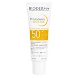 Bioderma Photoderm Spot 50+ Faktör 40 ml Yaşlanma Karşıtı Hassas Ciltler İçin Renksiz Güneş Koruyucu Krem