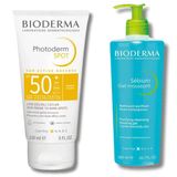 Bioderma Photoderm Spot Spf 50+ Güneş Ve Bakım Kremi 150 Ml & Bioderma Sebium Foaming Temizleme Jeli 500 Ml
