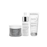 Bioderma Pigmentbio Leke Serisi | Gece Kremi + Serum + Temizleme Jeli Orijinal Boy