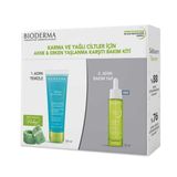 Bioderma Sebium Foaming Gel 100 ml + Sebium Serum 30 ml + Bilek Havlusu Hediye