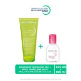 Bioderma Sebium Foaming Gel Active Yağlı Ciltler Temizleme Jeli 200ML & Misel Temizleme Suyu 100ML