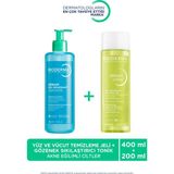 Bioderma Sebium Foaming Gel Ciltler Temizleme Jeli 400ml & Gözenek Sıkılaştırıcı Tonik