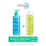 Bioderma Sebium Foaming Gel Eğilimli Ciltler Temizleme Jeli 400ml & Gözenek Sıkılaştırıcı Tonik