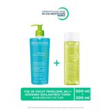 Bioderma Sebium Foaming Gel Eğilimli Ciltler Temizleme Jeli 500ml & Gözenek Sıkılaştırıcı Tonik