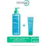 Bioderma Sebium Foaming Gel Karma, Yağlı Akne Eğilimli Ciltler İçin Yüz Temizleme Jeli 400 ml + 45 ml Set