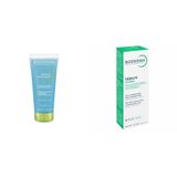 Bioderma Sebium Foaming Gel Yüz Temizleme Jeli 200ml + Sébium Hydra Yoğun Nemlendirici Seramid İçeren Kurutucu Akne Tedavisi Yatıştırıcı Bakım Kremi 40 ml