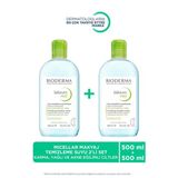 Bioderma Sebium H2o Makyaj Temizleme Suyu 2 X 500 Ml - İkili Paket Özel Fiyat