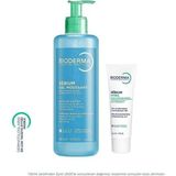 Bioderma Sebium Hydra Krem 40 ml ve Sebium Yıkama Jel 500 ml Nemlendirici Bakım Seti Karma Ciltler İçin